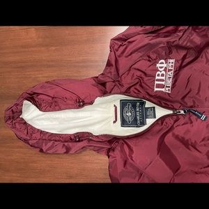 Charles Rivers Flannel Lined Pi Phi Windbreaker